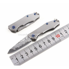 Damascus Steel Folding Pocket Knife